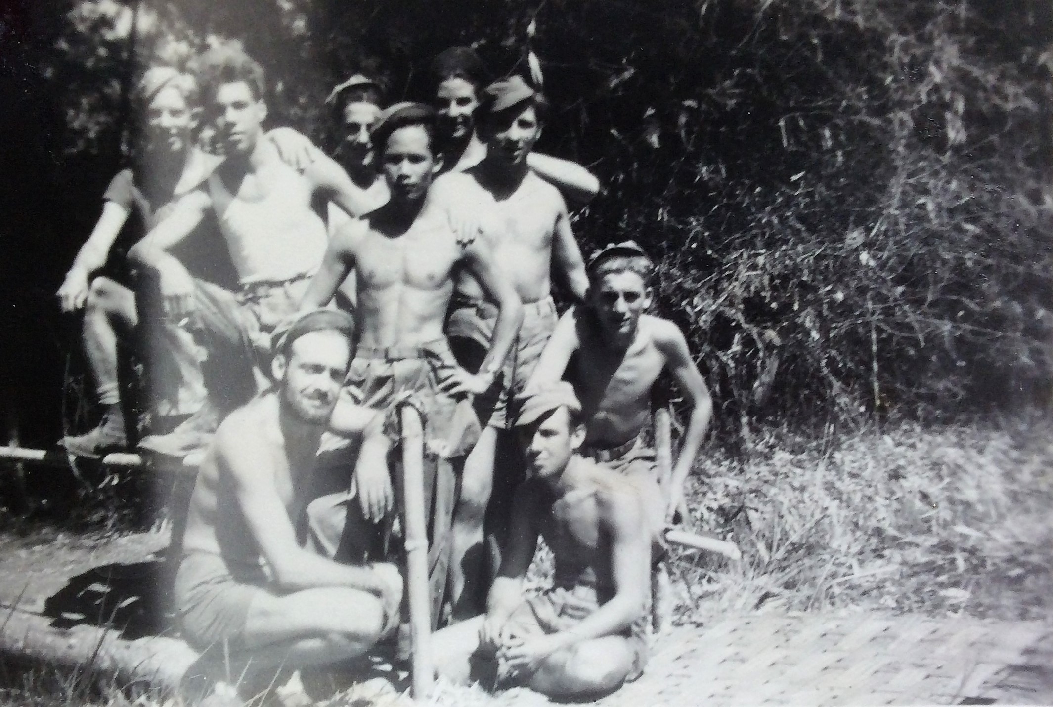 blz. 28 Henk van Bemmelen mariniers met Henk Wubs